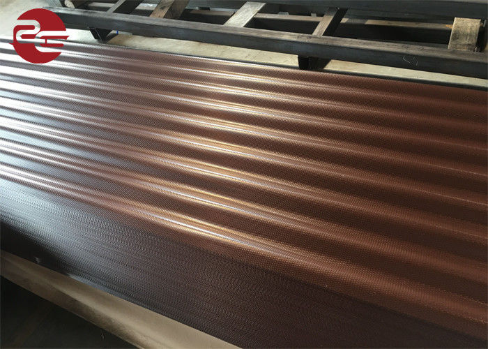 Ce সার্টিফিকেট সঙ্গে Prepainted ঢেউতোলা Galvanized পত্রক মেটাল প্রফাইল ছাদ শীট