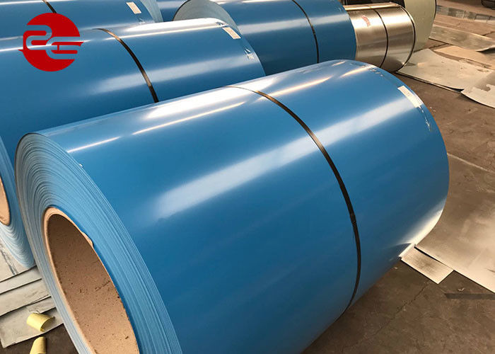 কাস্টম আকার প্রাক্কলিত galvanized ইস্পাত শীট / রঙ লেপা ইস্পাত কুণ্ডলী SGS অনুমোদন