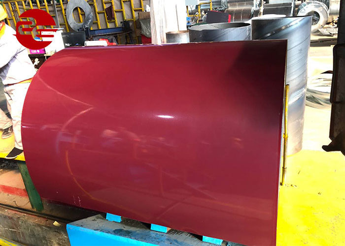 ROGOSTEEL 5030 PPGI প্রণয়নকৃত জেলভাইজড রঙ ইস্পাত কুণ্ডলী শীট 0.12 মিমি - 2.0 মিমি বেধ